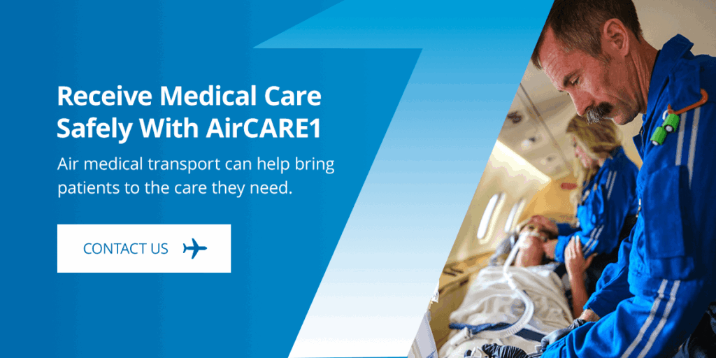 Receive Medical Care Safely With AirCARE1