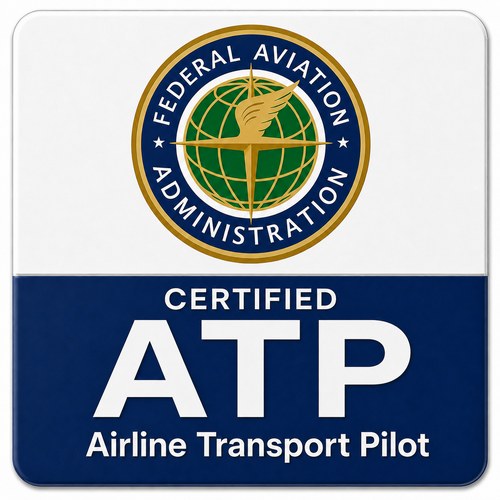 FAA ATP certified